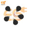 13.56MHz RFID Tag with Black Keychain for Access Control Pack of 5